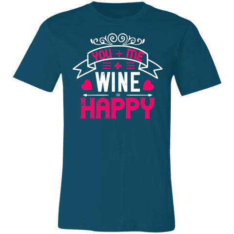 Image of Valentine Design Unisex Jersey Short-Sleeve T-Shirt