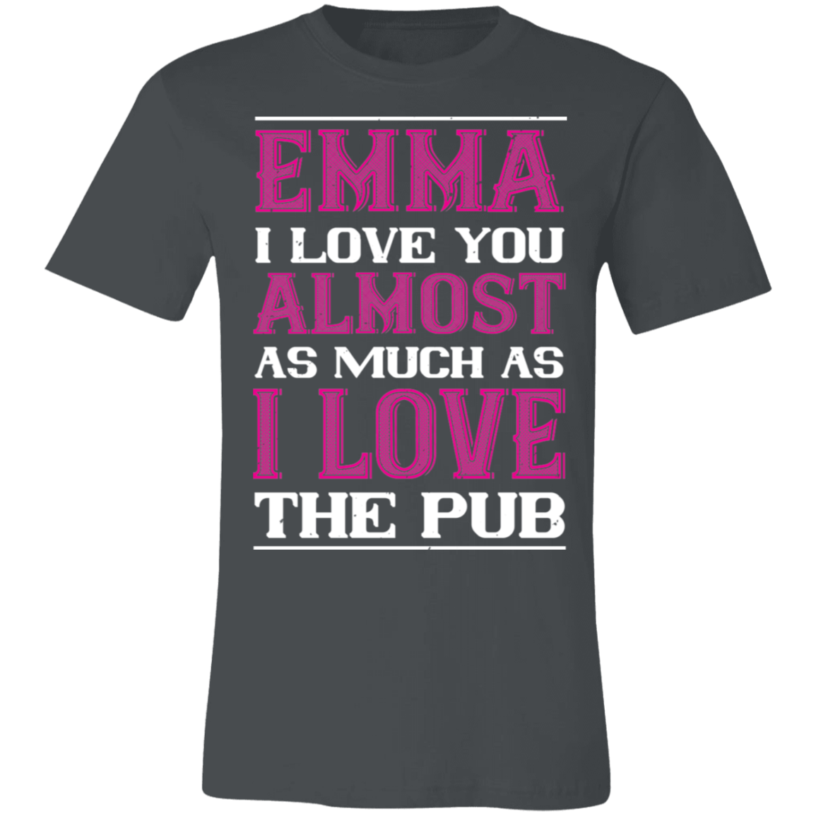 Valentine Design Unisex Jersey Short-Sleeve T-Shirt