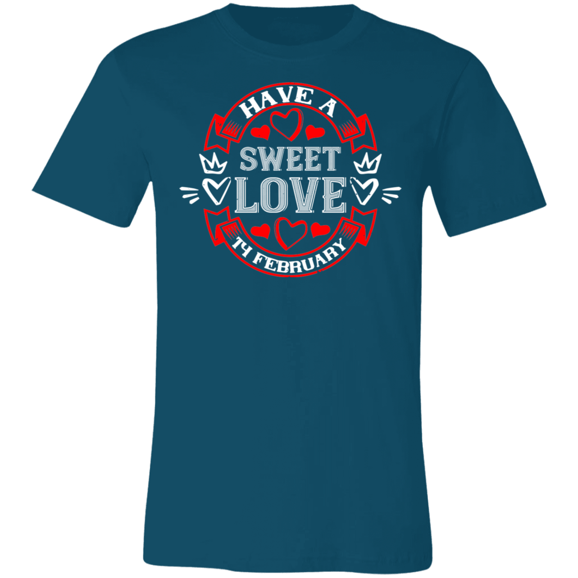 Valentine Design Unisex Jersey Short-Sleeve T-Shirt