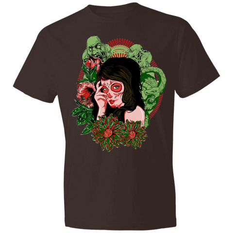 Image of Scary Lady Design Lightweight T-Shirt