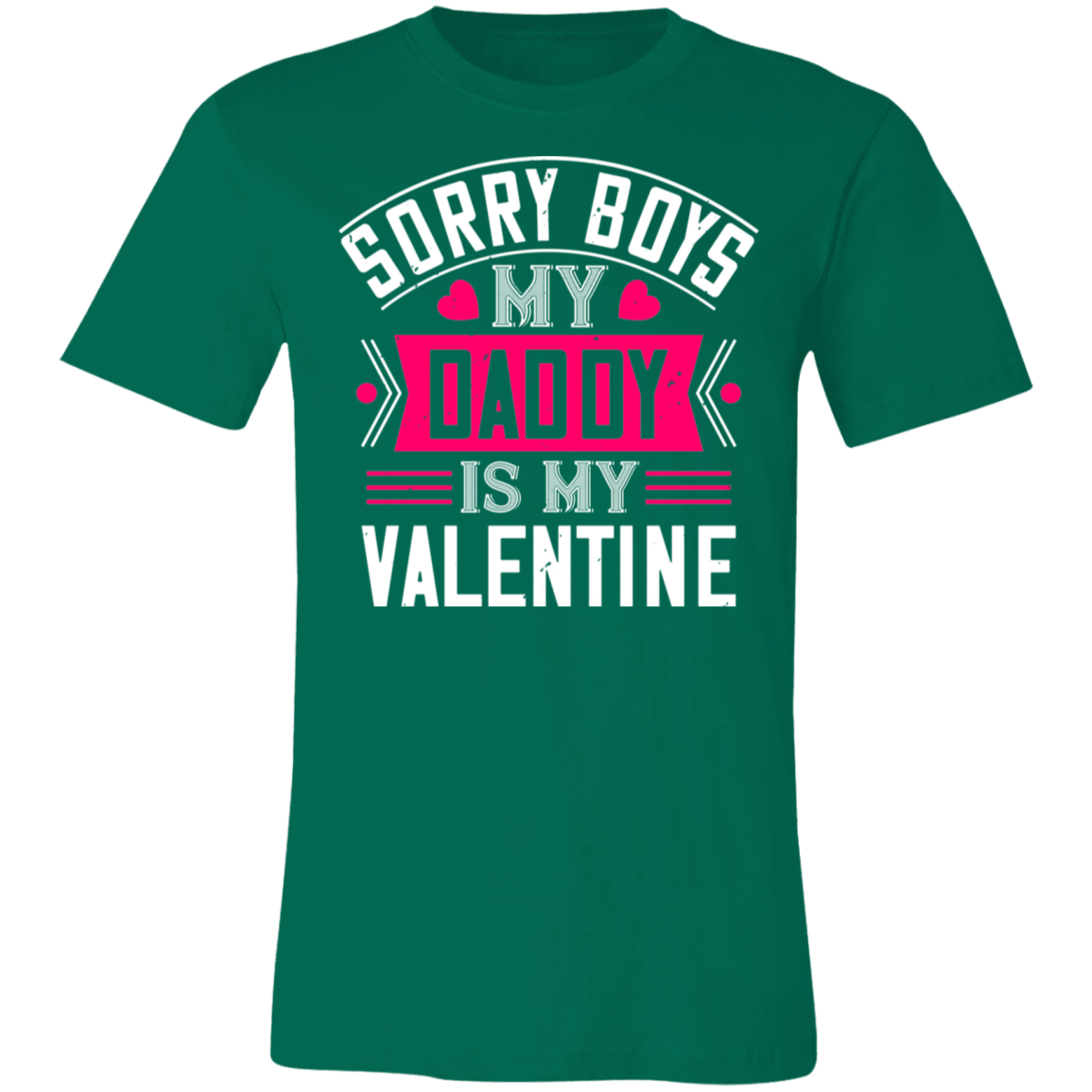 Valentine Design Unisex Jersey Short-Sleeve T-Shirt