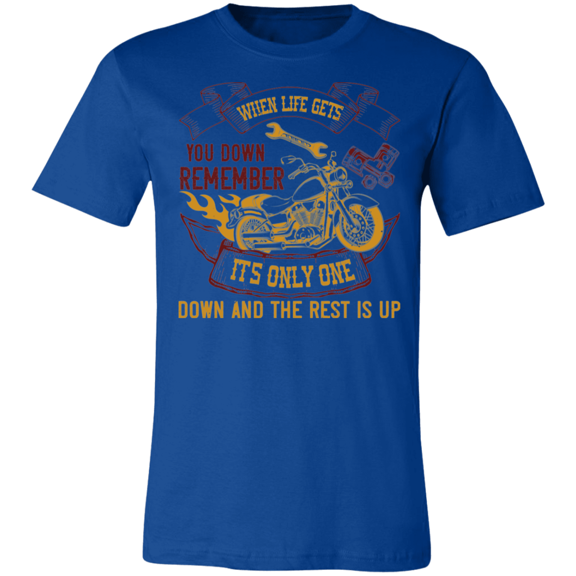 Motorcycle Designs Premium Unisex Jersey Short-Sleeve T-Shirt