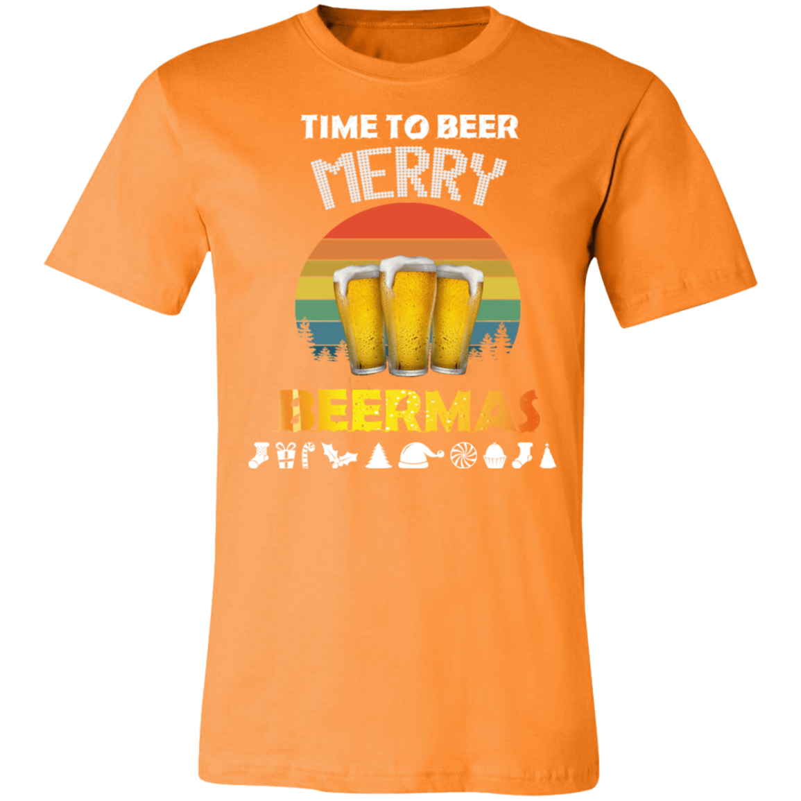 Christmas Design Premium Unisex Jersey Short-Sleeve T-Shirt