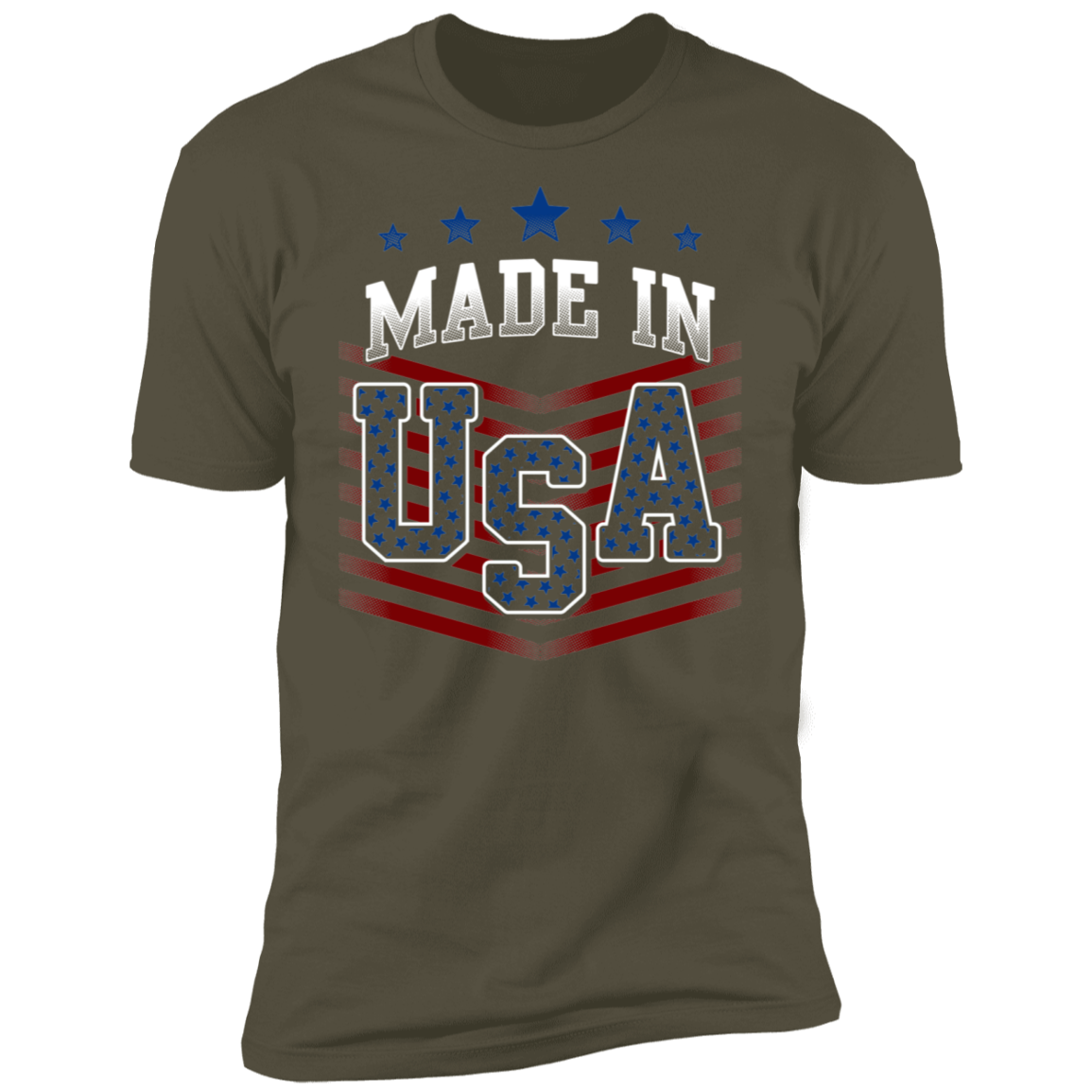 Made In USA Premium Short Sleeve T-Shirt