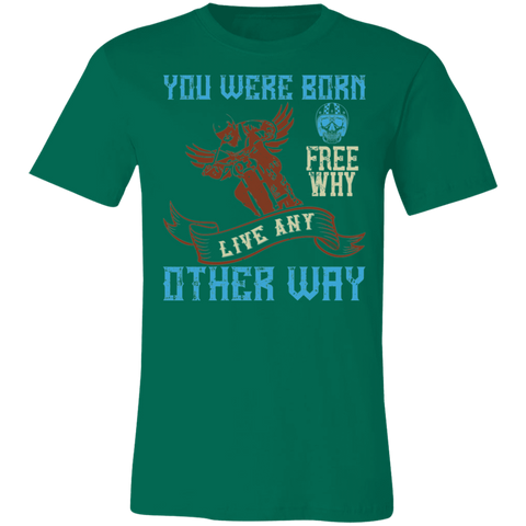 Image of Motorcycle Designs Premium Unisex Jersey Short-Sleeve T-Shirt