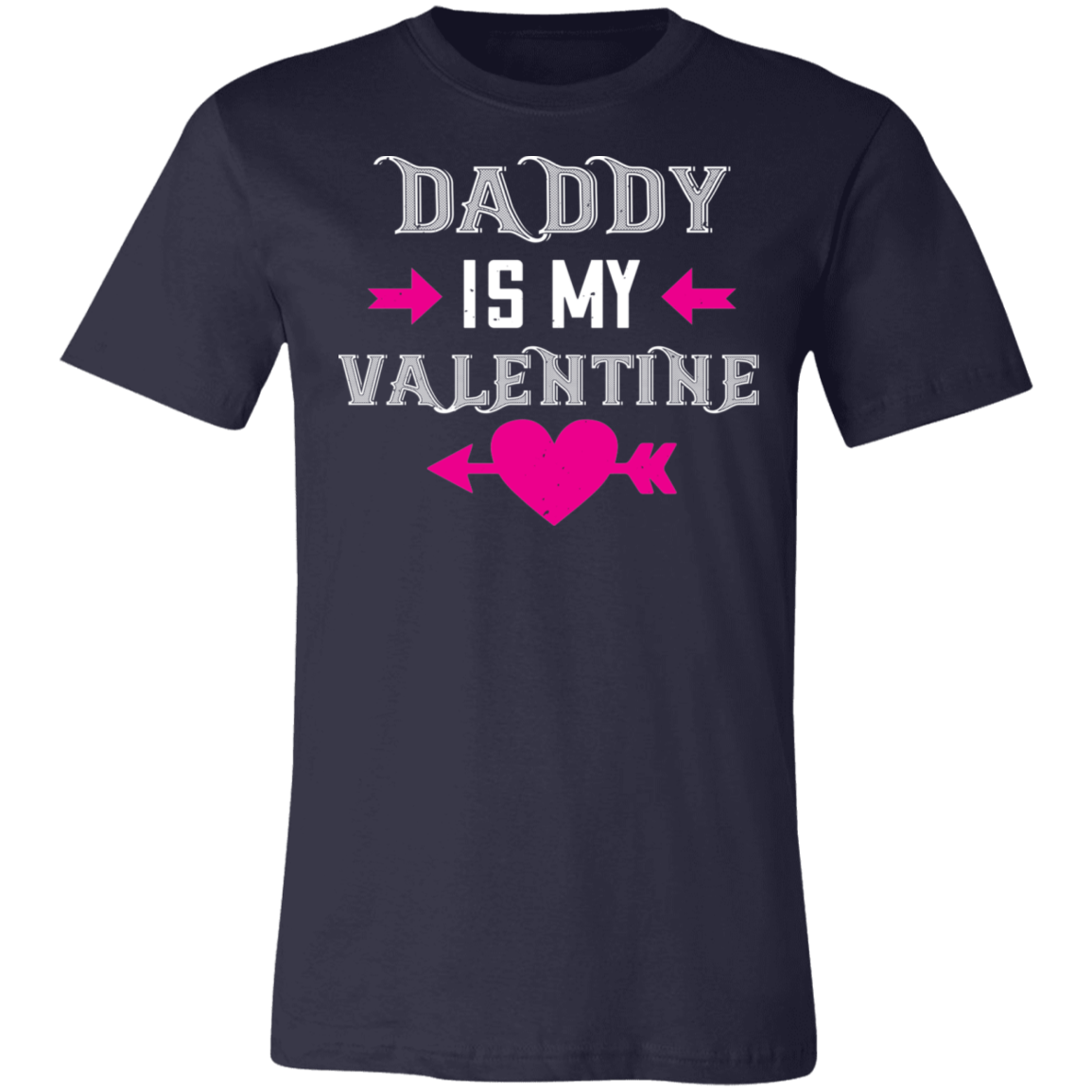 Valentine Design Unisex Jersey Short-Sleeve T-Shirt