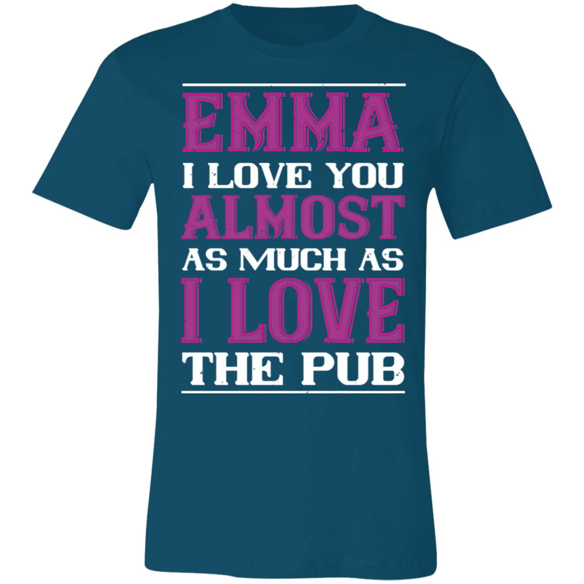 Valentine Design Unisex Jersey Short-Sleeve T-Shirt