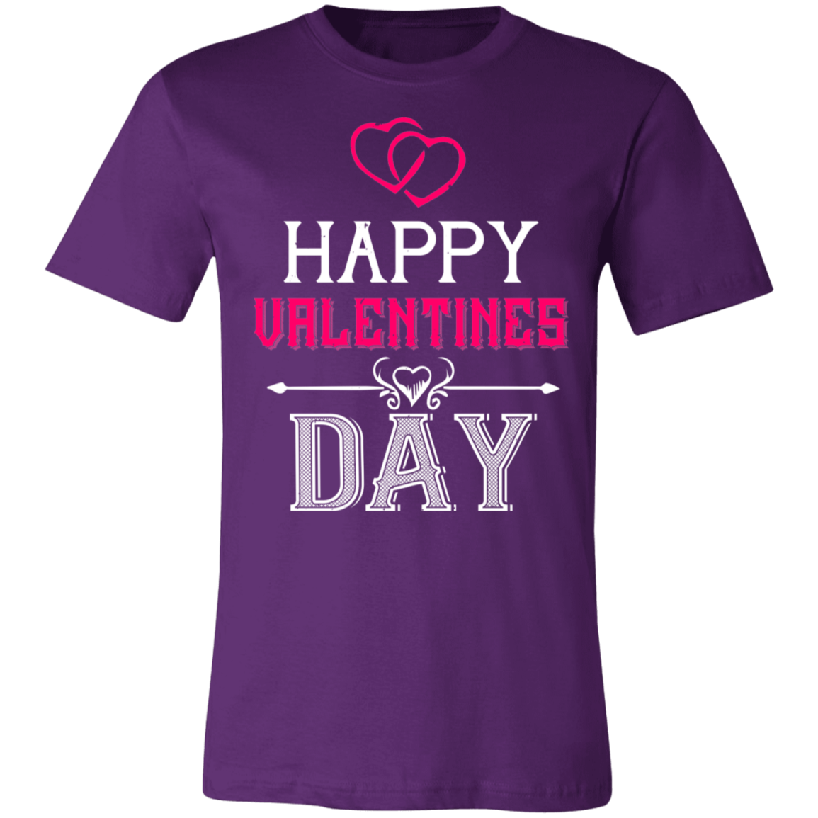 Valentine Design Unisex Jersey Short-Sleeve T-Shirt
