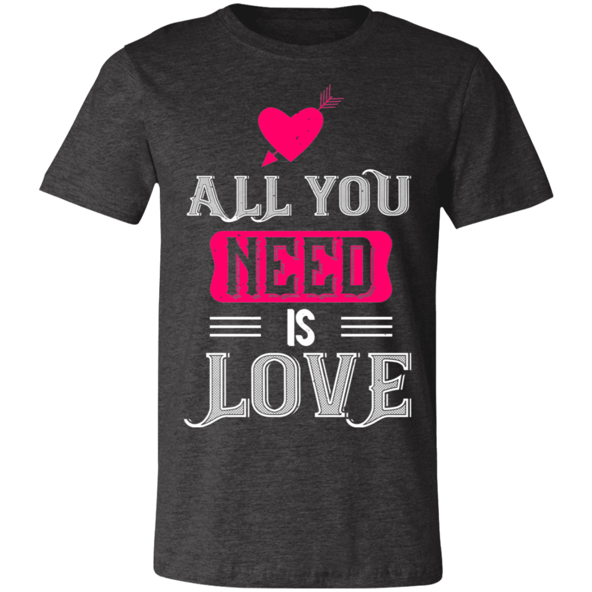 Valentine Design Unisex Jersey Short-Sleeve T-Shirt