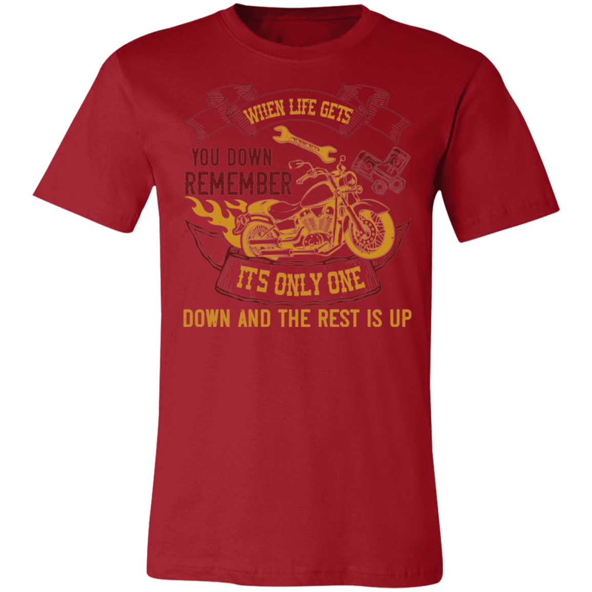 Motorcycle Designs Premium Unisex Jersey Short-Sleeve T-Shirt