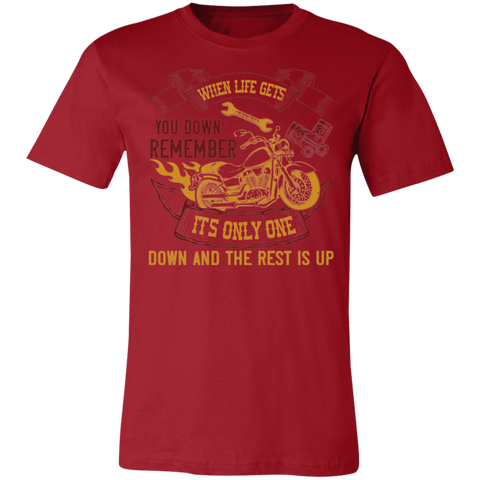 Image of Motorcycle Designs Premium Unisex Jersey Short-Sleeve T-Shirt
