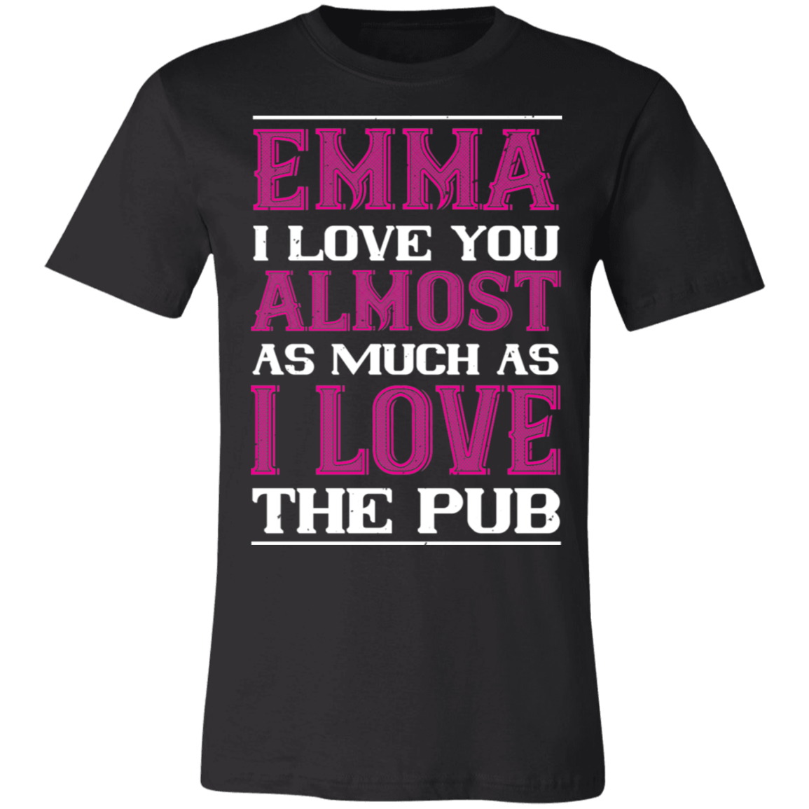 Valentine Design Unisex Jersey Short-Sleeve T-Shirt