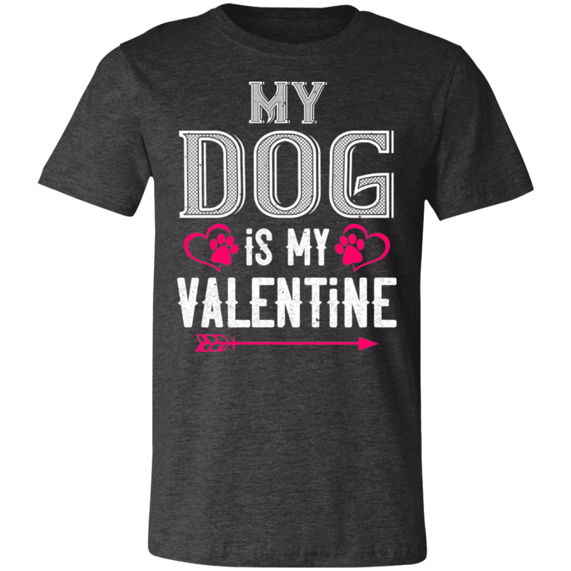 Valentine Design Unisex Jersey Short-Sleeve T-Shirt