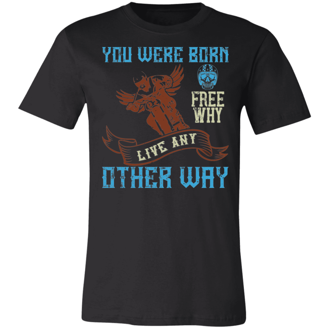 Motorcycle Designs Premium Unisex Jersey Short-Sleeve T-Shirt