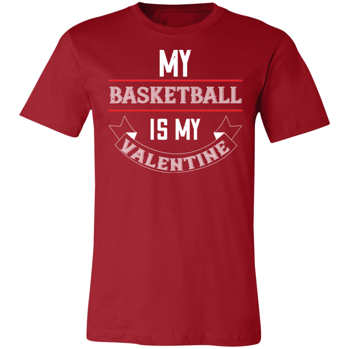 Valentine Design Unisex Jersey Short-Sleeve T-Shirt