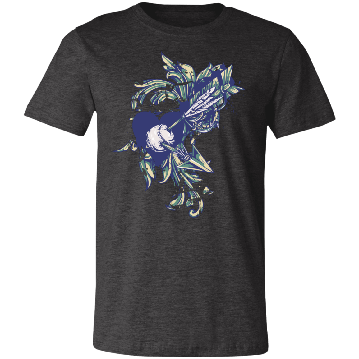 Heavy Grunges Designs Premium Unisex Jersey Short-Sleeve T-Shirt