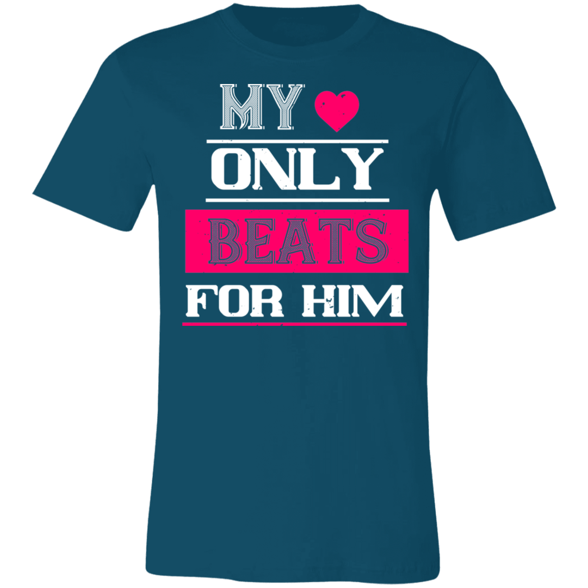 Valentine Design Unisex Jersey Short-Sleeve T-Shirt
