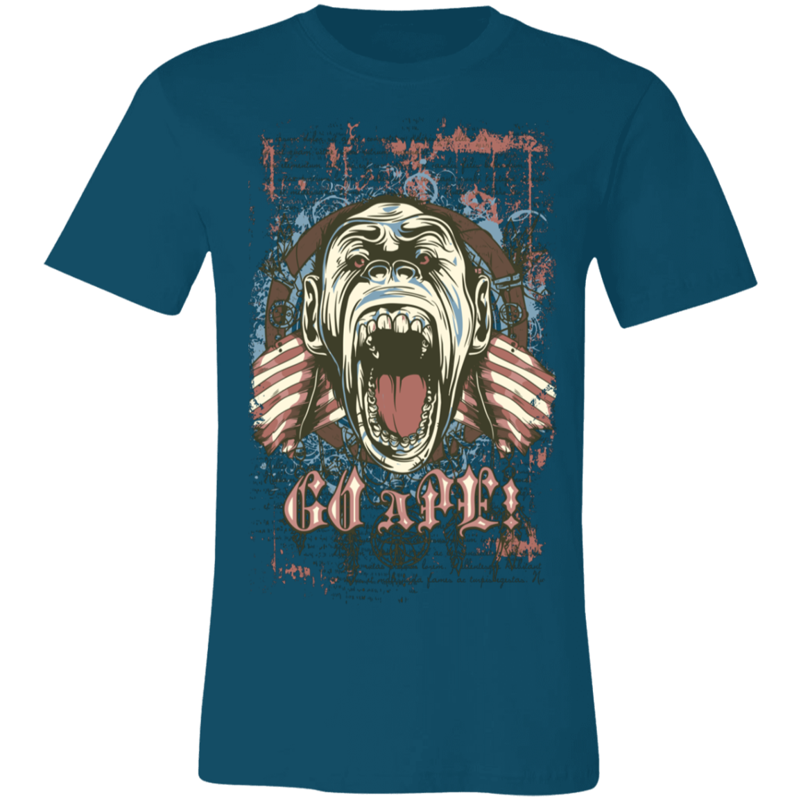 Heavy Grunges Designs Premium Unisex Jersey Short-Sleeve T-Shirt