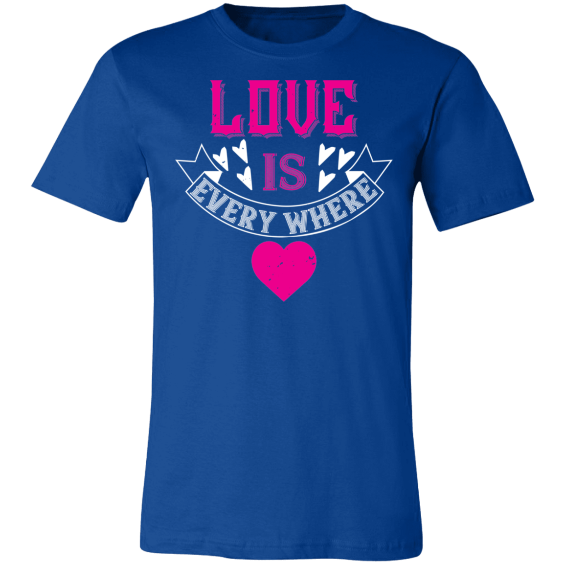 Valentine Design Unisex Jersey Short-Sleeve T-Shirt