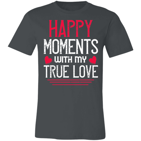 Image of Valentine Design Unisex Jersey Short-Sleeve T-Shirt