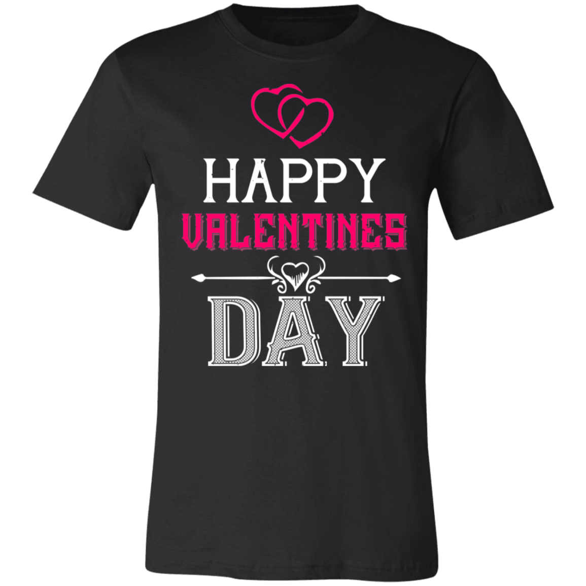 Valentine Design Unisex Jersey Short-Sleeve T-Shirt