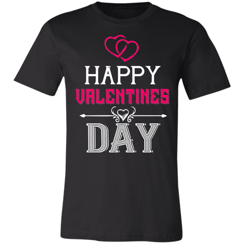 Image of Valentine Design Unisex Jersey Short-Sleeve T-Shirt