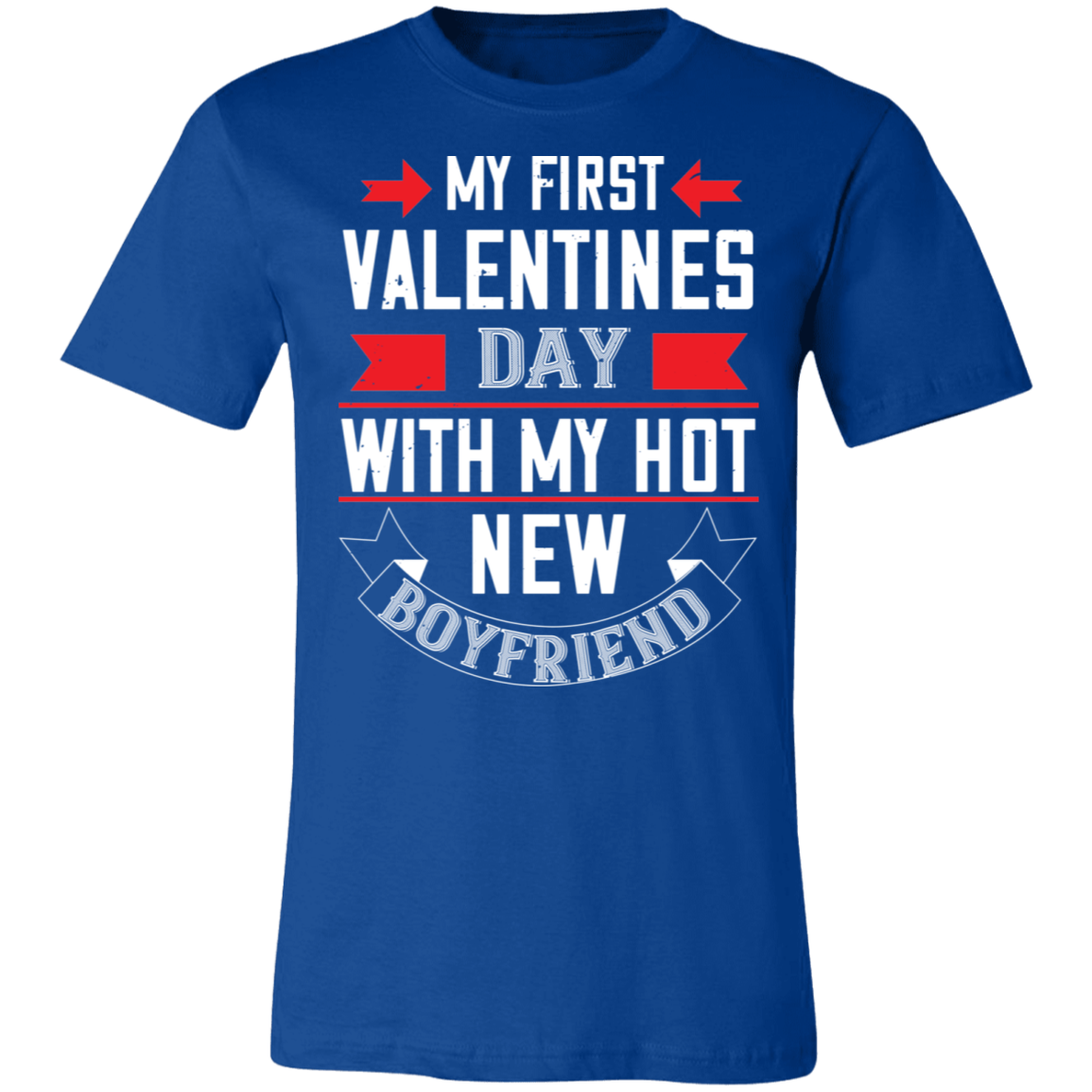 Valentine Design Unisex Jersey Short-Sleeve T-Shirt