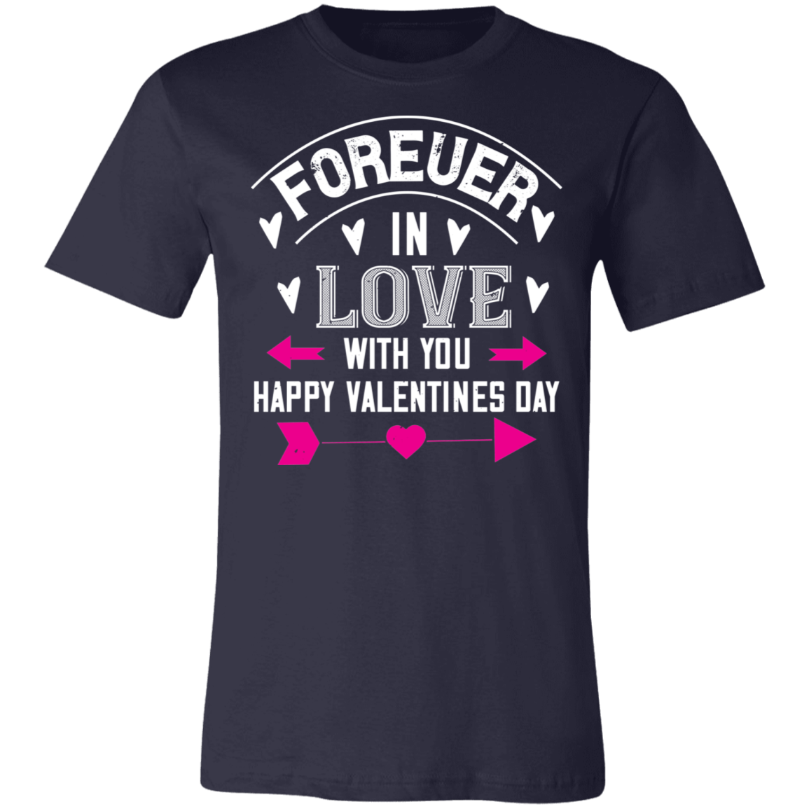 Valentine Design Unisex Jersey Short-Sleeve T-Shirt