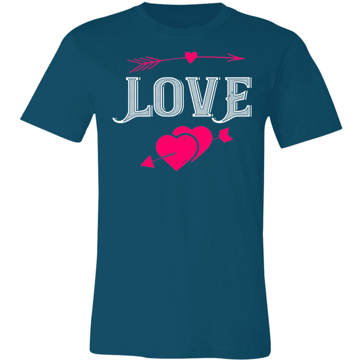 Valentine Design Unisex Jersey Short-Sleeve T-Shirt