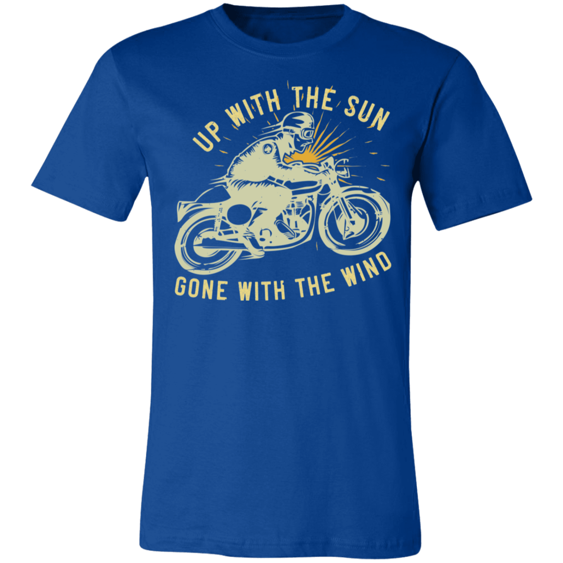 Motorcycle Designs Premium Unisex Jersey Short-Sleeve T-Shirt