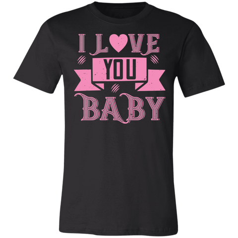 Image of Valentine Design Unisex Jersey Short-Sleeve T-Shirt