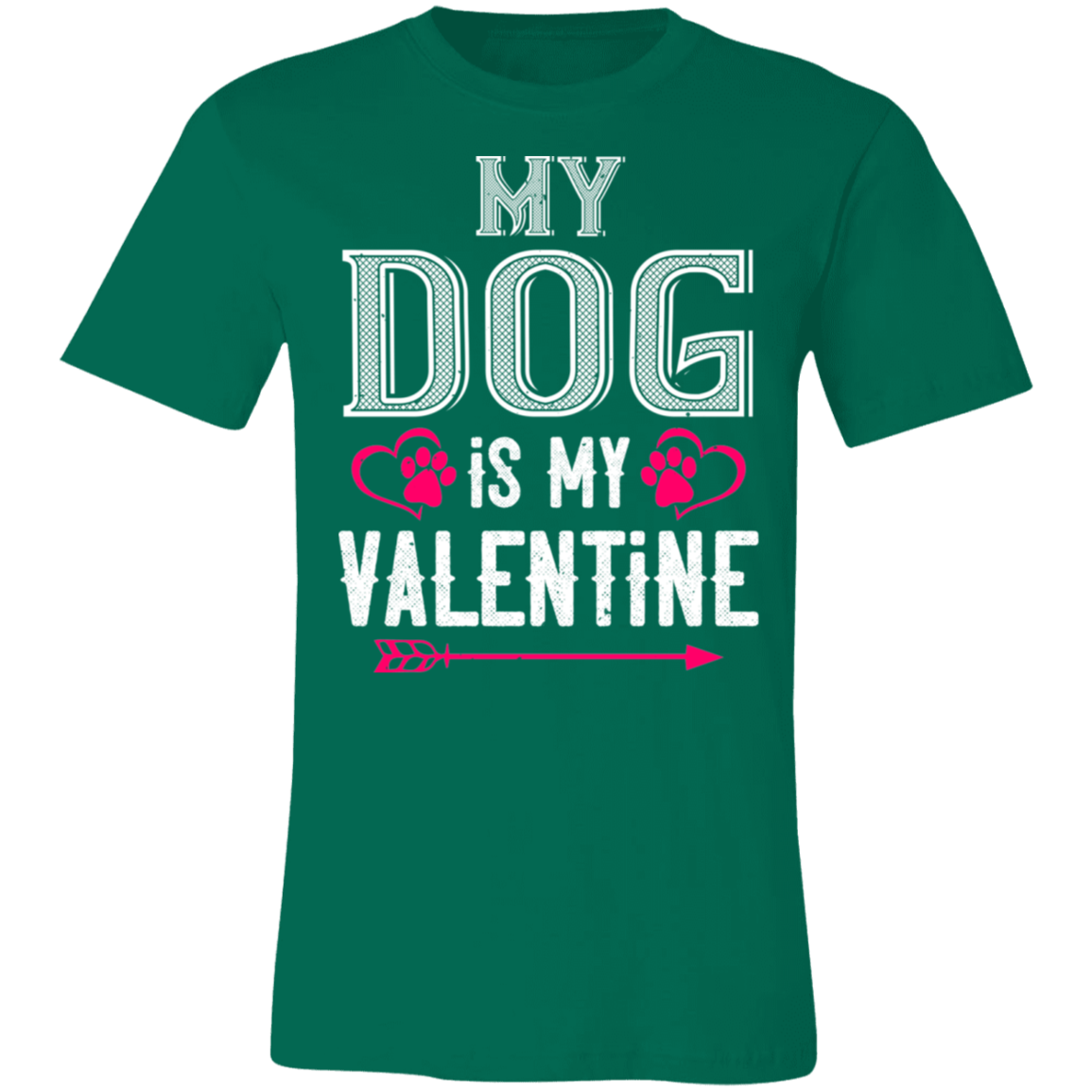 Valentine Design Unisex Jersey Short-Sleeve T-Shirt