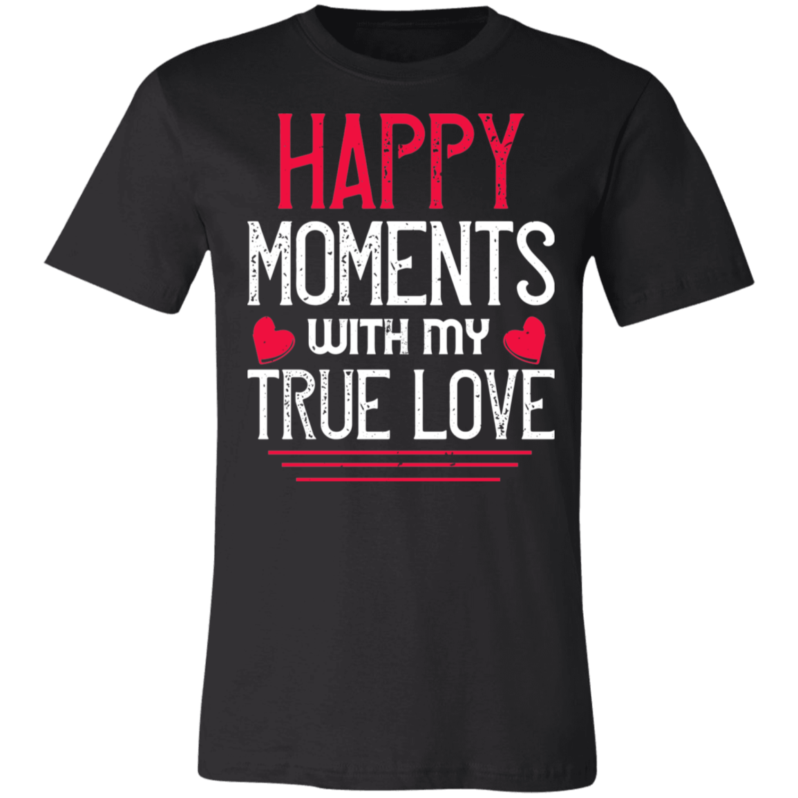 Valentine Design Unisex Jersey Short-Sleeve T-Shirt
