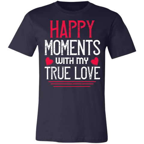 Image of Valentine Design Unisex Jersey Short-Sleeve T-Shirt