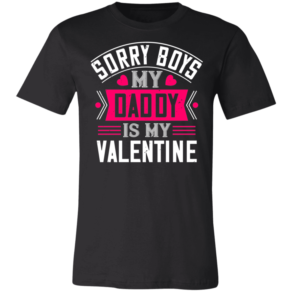 Valentine Design Unisex Jersey Short-Sleeve T-Shirt