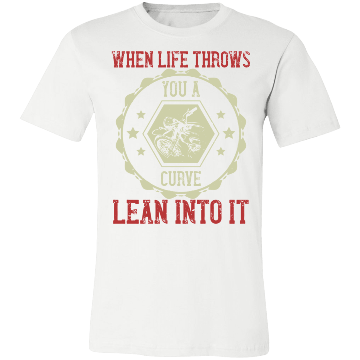 Motorcycle Designs Premium Unisex Jersey Short-Sleeve T-Shirt