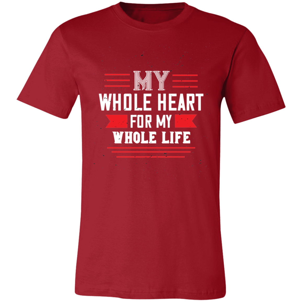 Valentine Design Unisex Jersey Short-Sleeve T-Shirt
