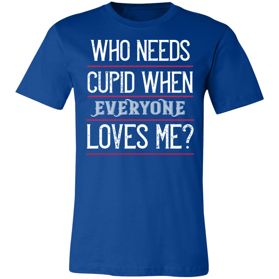 Valentine Design Unisex Jersey Short-Sleeve T-Shirt