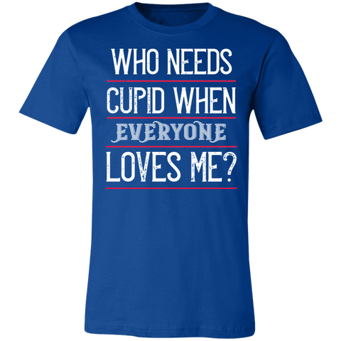Image of Valentine Design Unisex Jersey Short-Sleeve T-Shirt