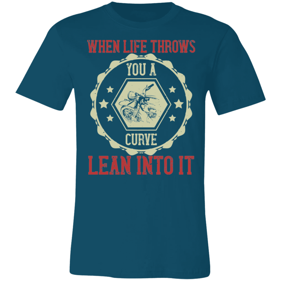 Motorcycle Designs Premium Unisex Jersey Short-Sleeve T-Shirt