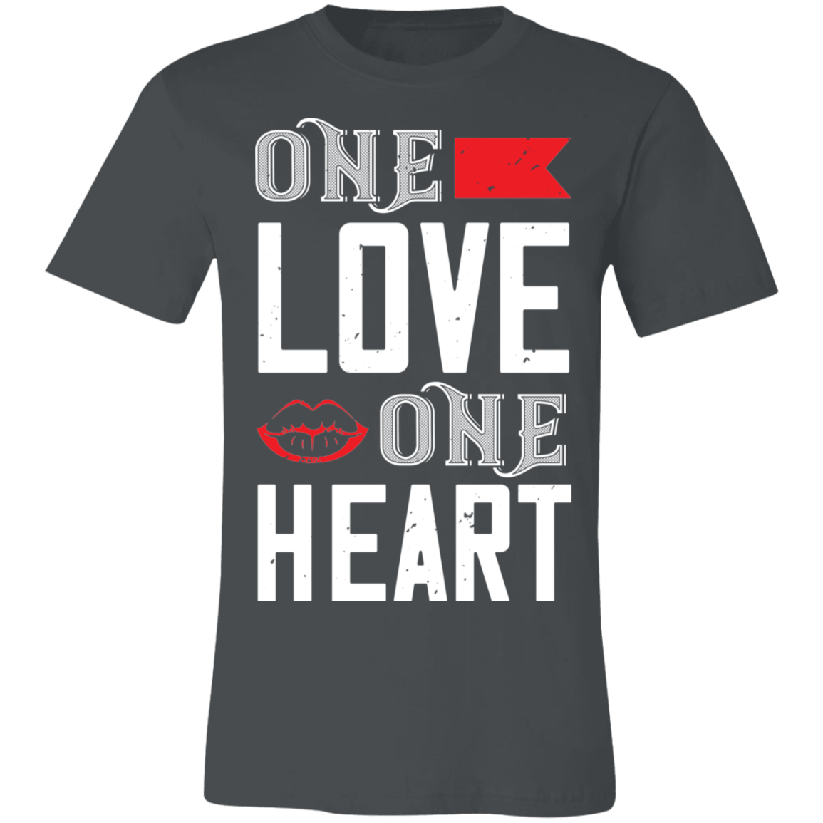 Valentine Design Unisex Jersey Short-Sleeve T-Shirt