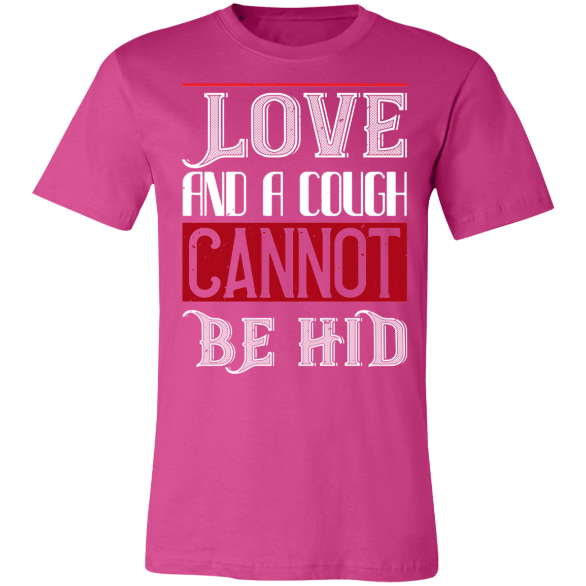 Valentine Design Unisex Jersey Short-Sleeve T-Shirt