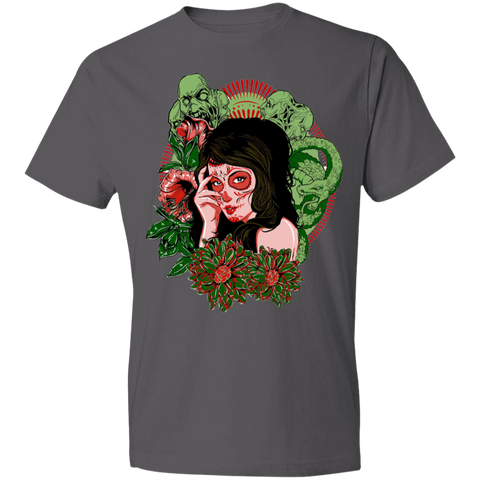 Image of Scary Lady Design Lightweight T-Shirt