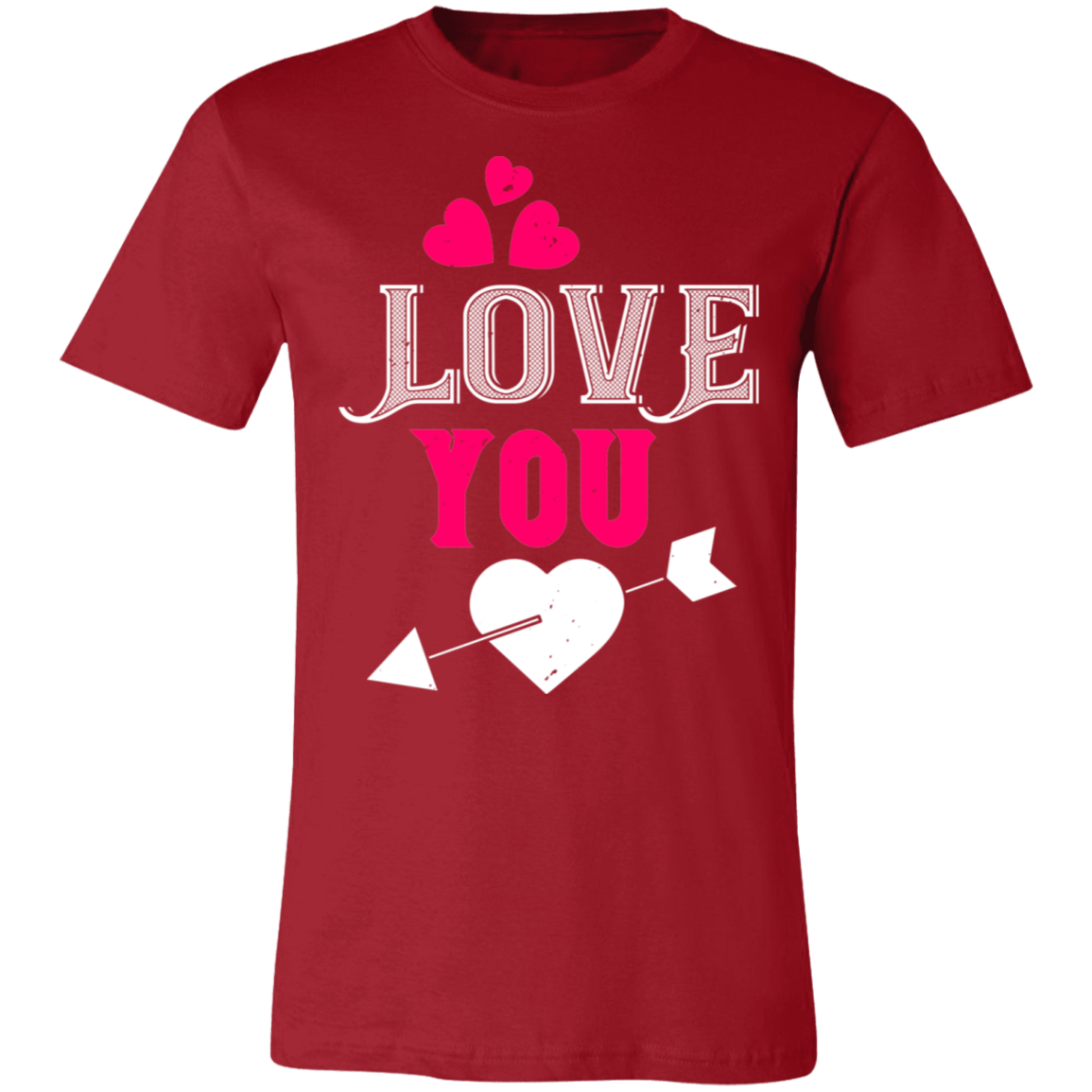 Valentine Design Unisex Jersey Short-Sleeve T-Shirt
