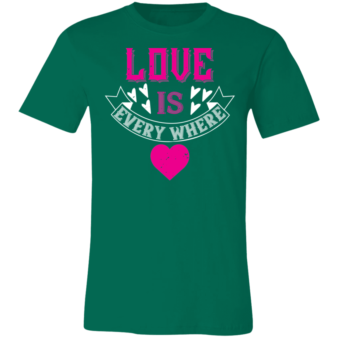 Valentine Design Unisex Jersey Short-Sleeve T-Shirt