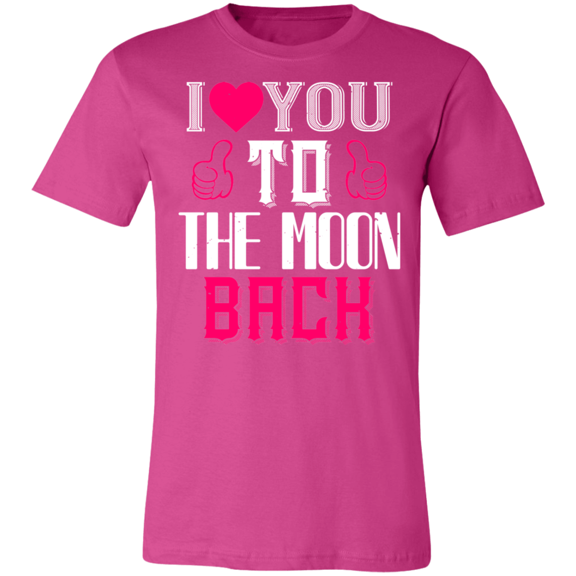 Valentine Design Unisex Jersey Short-Sleeve T-Shirt