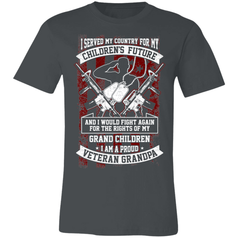 Image of Veteran Design Premium  Unisex Jersey Short-Sleeve T-Shirt