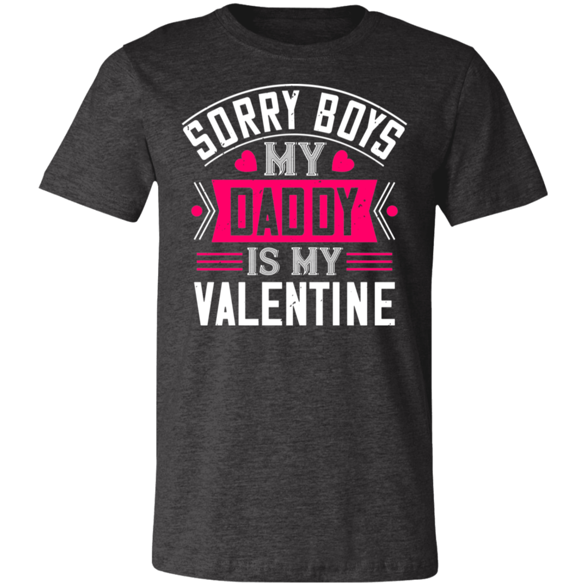 Valentine Design Unisex Jersey Short-Sleeve T-Shirt