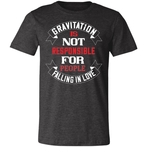 Image of Valentine Design Unisex Jersey Short-Sleeve T-Shirt