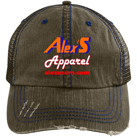 Image of Alexe's Distressed Unstructured Trucker Cap